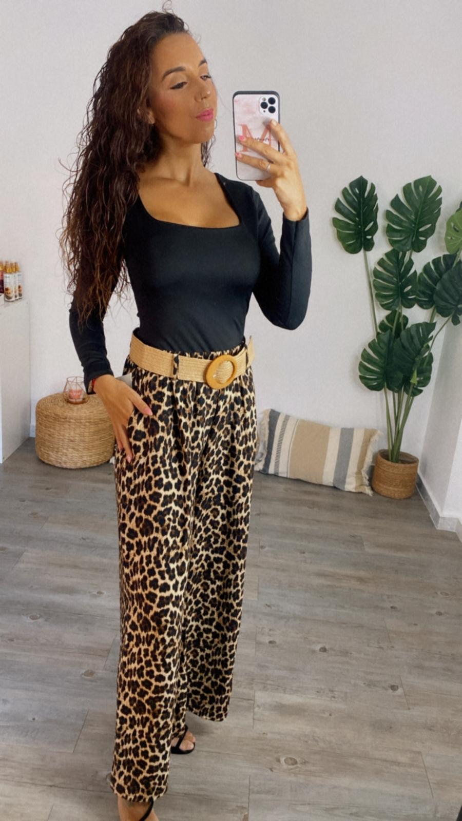 PANTALON LEOPARDO