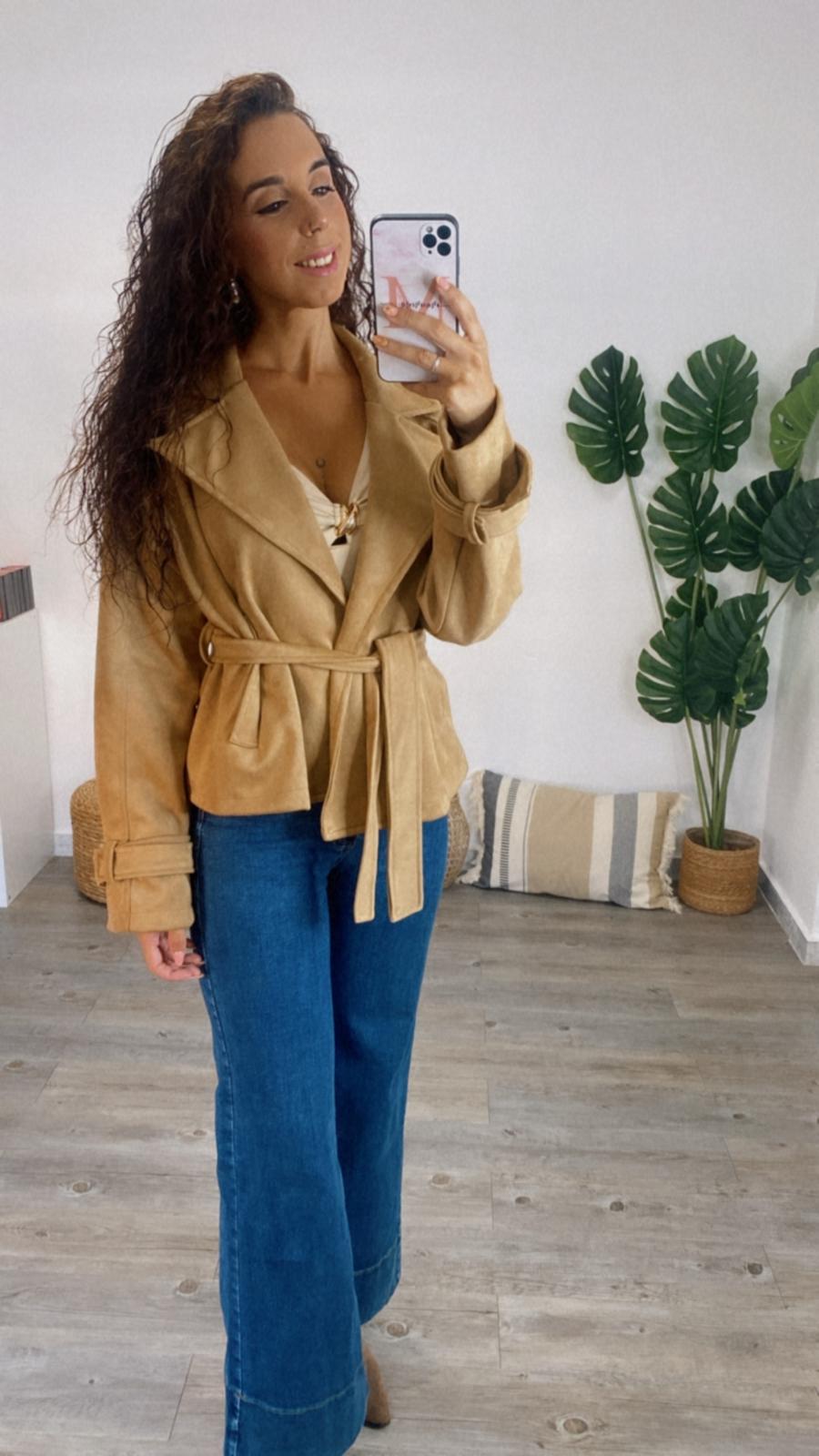 CHAQUETA ANTELINA BASIC